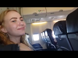blowjob on the plane