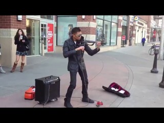 amazing street musician (epic violinist music video) hd
